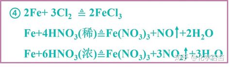 铁与稀硝酸可逆反应方程式
